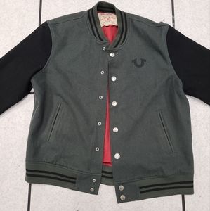 True Religion 3XL men varsity jacket